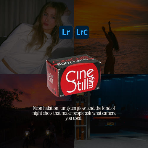 Cinestill 800T Look