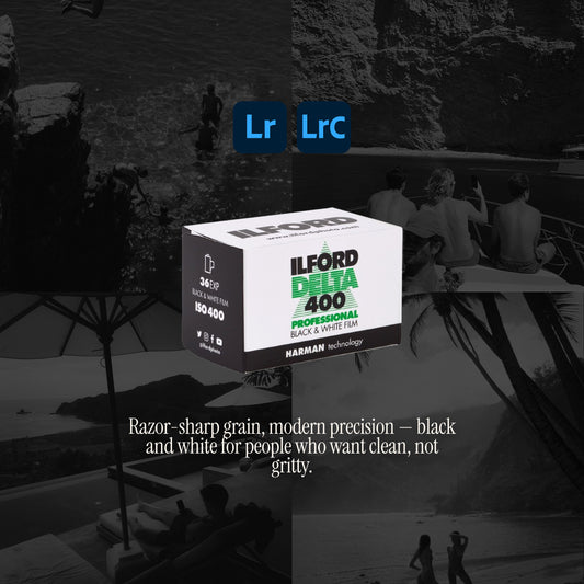 Ilford Delta 400 Look